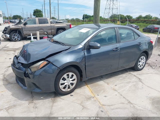 Toyota COROLLA L 2015 2T1BURHE3FC242846 Image 2