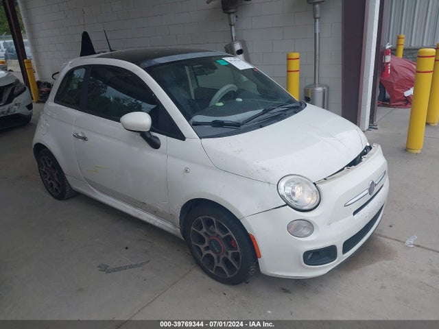 2012 FIAT 500 3C3CFFBR5CT125808 Photo 0