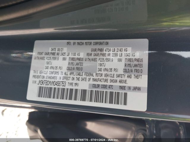 JM3KFBCMXM0468753 Mazda Cx-5 Carbon Edition