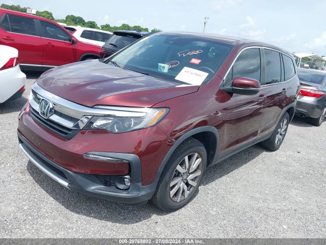 Honda Pilot 2wd Ex 2021 5FNYF5H34MB019588 Image 2
