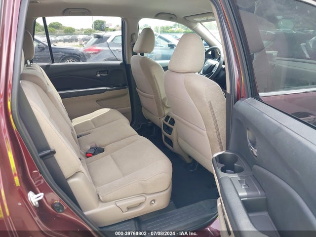 Honda Pilot 2wd Ex 2021 5FNYF5H34MB019588 Image 8
