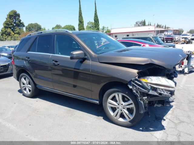 4JGDA5HB7EA390190 Mercedes-Benz Ml 350 4matic