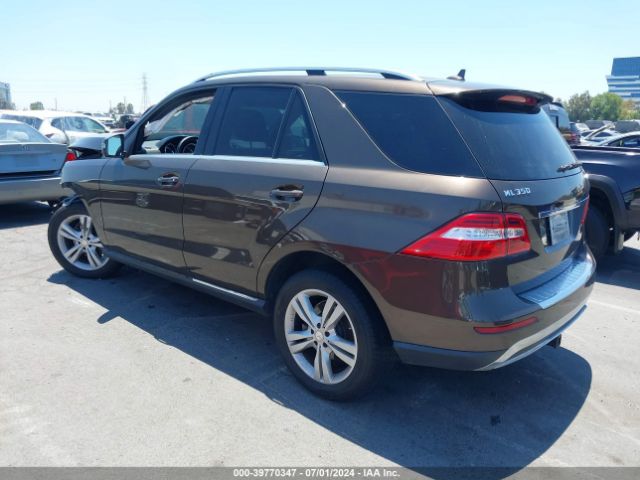 4JGDA5HB7EA390190 Mercedes-Benz Ml 350 4matic