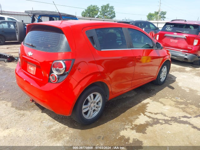 Chevrolet Sonic Lt Auto 2014 1G1JC6SH3E4243439 Image 4