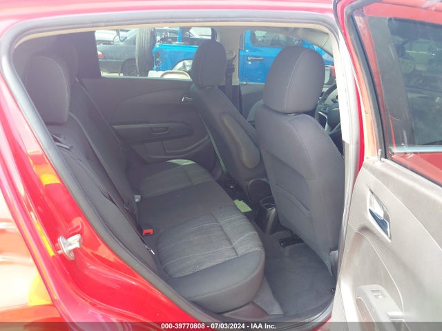 Chevrolet Sonic Lt Auto 2014 1G1JC6SH3E4243439 Image 8