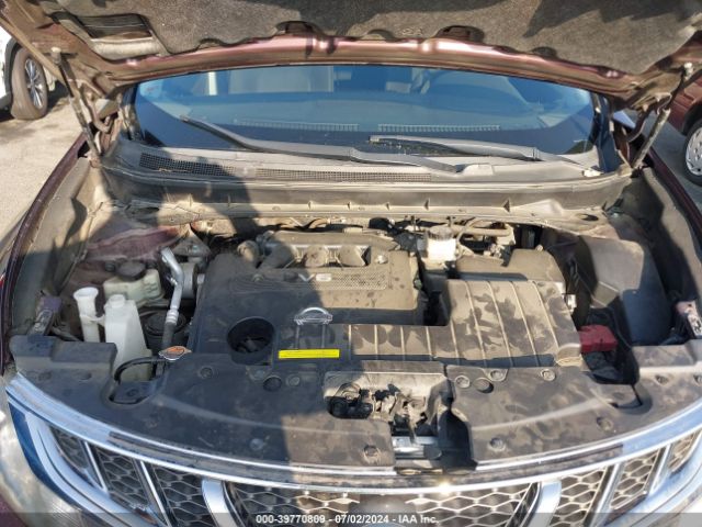 JN8AZ1MU9EW401021 Nissan MURANO SV