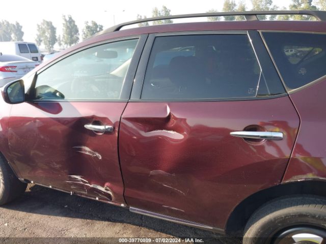 JN8AZ1MU9EW401021 Nissan MURANO SV