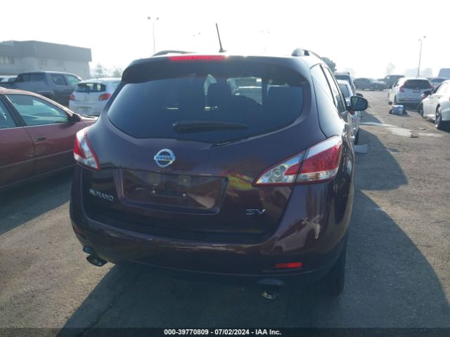 JN8AZ1MU9EW401021 Nissan MURANO SV