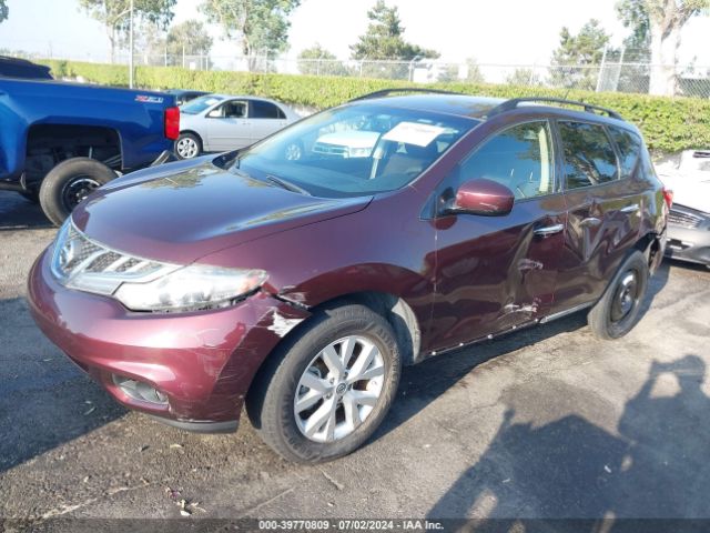 JN8AZ1MU9EW401021 Nissan MURANO SV