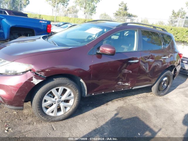 JN8AZ1MU9EW401021 Nissan MURANO SV