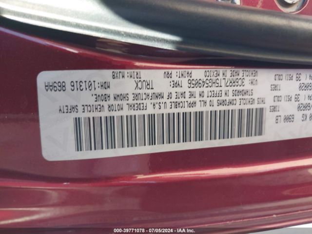 3C6RR7LT5HG549056 RAM 1500 Big Horn  4x4 5'7 Box