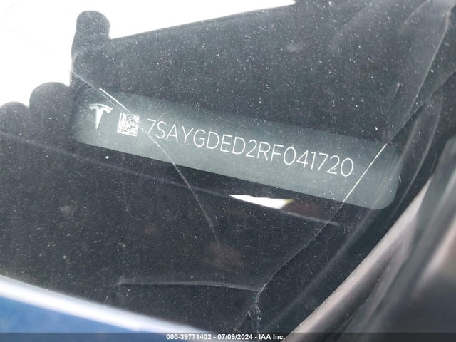 2024 TESLA MODEL Y 7SAYGDED2RF041720 Photo 8
