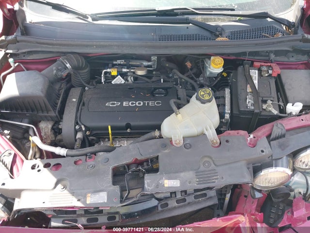 Chevrolet Sonic Lt Auto 2014 1G1JC6SH7E4127628 Image 10