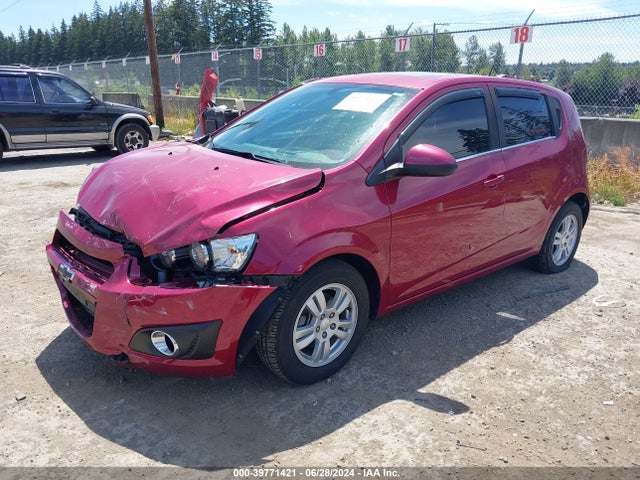 Chevrolet Sonic Lt Auto 2014 1G1JC6SH7E4127628 Image 2