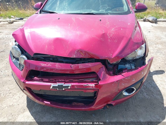 Chevrolet Sonic Lt Auto 2014 1G1JC6SH7E4127628 Image 6