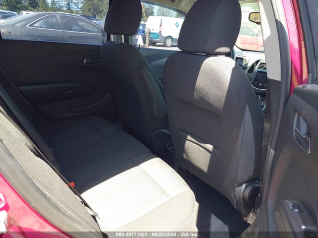 Chevrolet Sonic Lt Auto 2014 1G1JC6SH7E4127628 Image 8