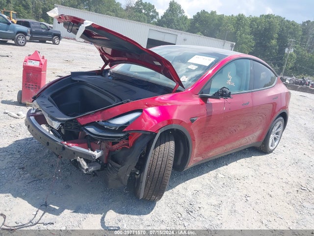 2024 TESLA MODEL Y 7SAYGDEE9RA284365 Photo 1