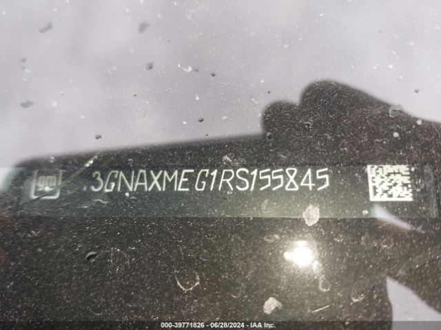 3GNAXMEG1RS155845 Chevrolet Equinox Fwd Rs