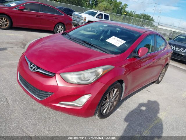 KMHDH4AE0FU250492 Hyundai ELANTRA SE