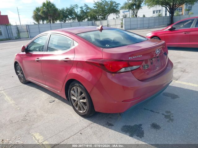 KMHDH4AE0FU250492 Hyundai ELANTRA SE