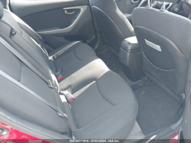 KMHDH4AE0FU250492 Hyundai ELANTRA SE