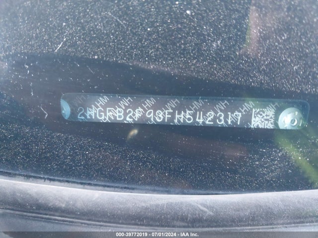Honda Civic Ex-l 2015 2HGFB2F93FH542317 Image 17