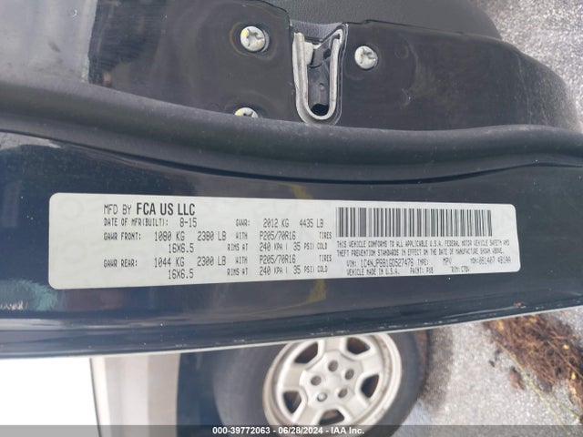 1C4NJPBB1GD527476 Jeep Patriot Sport