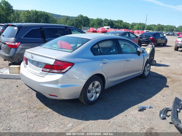 Honda Civic Lx 2014 19XFB2F57EE226084 Image 4
