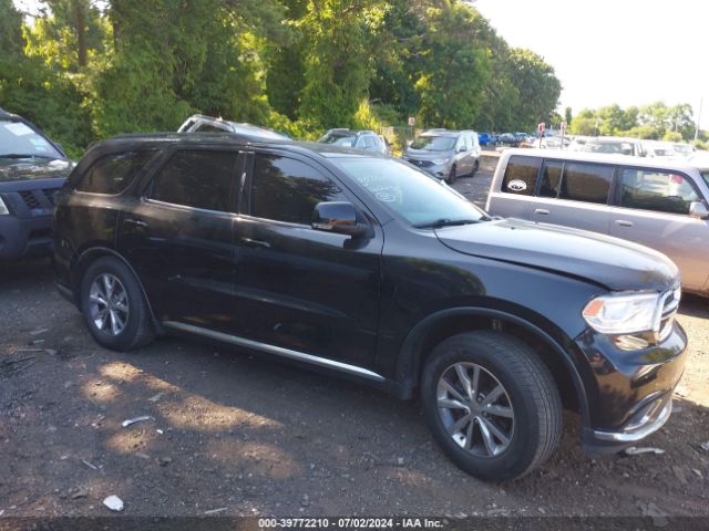 1C4RDHDG8GC314831 Dodge DURANGO LIMITED