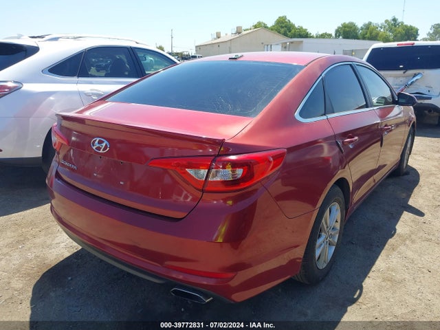 Hyundai Sonata 2016 5NPE24AF8GH392474 Image 4