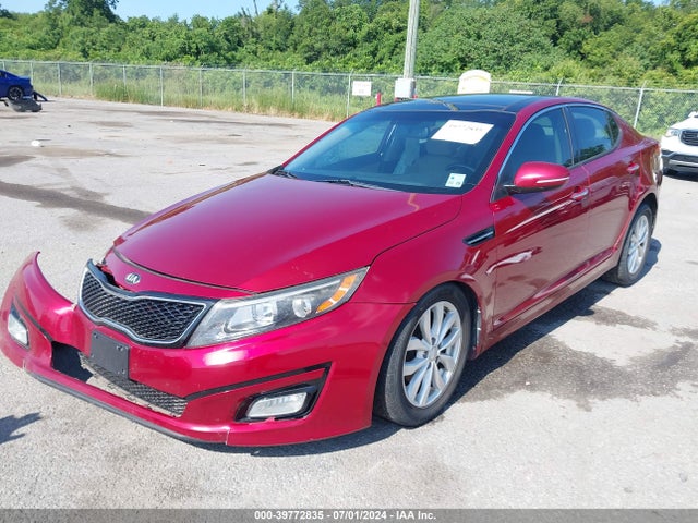 KIA OPTIMA EX 2014 5XXGN4A7XEG289963 Image 2