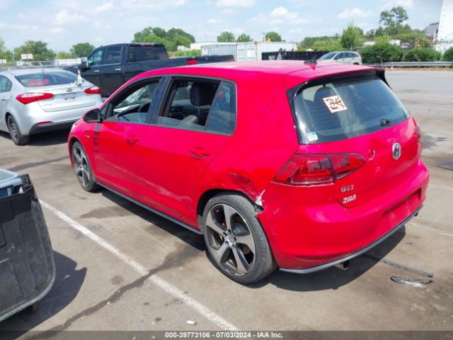 3VW4T7AU5FM070857 Volkswagen Golf Gti 2.0t Se 4-door
