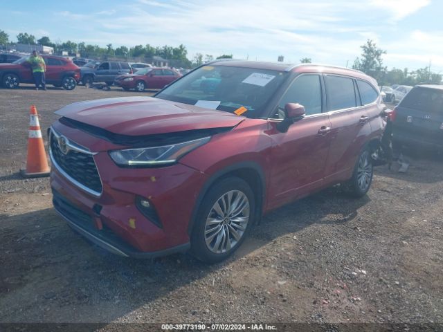 5TDFZRBH0NS231475 Toyota Highlander Platinum