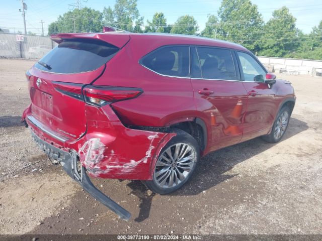 5TDFZRBH0NS231475 Toyota Highlander Platinum