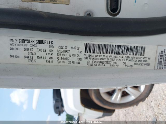 1C4NJPBA4ED726137 Jeep Patriot Altitude