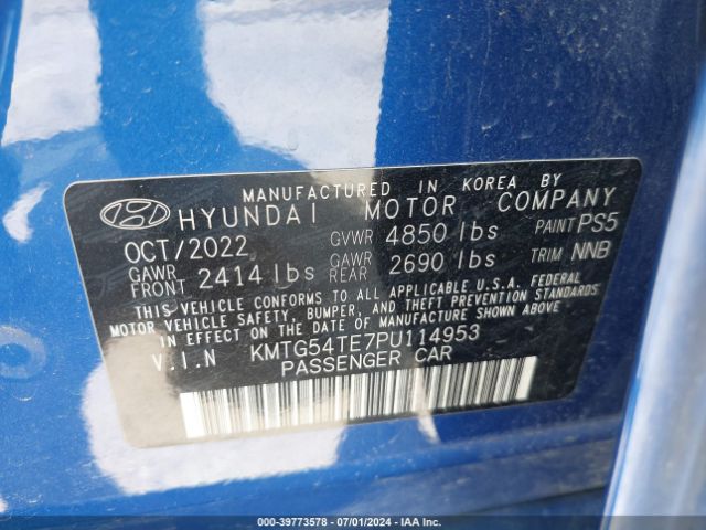 KMTG54TE7PU114953 Genesis G70 3.3t Rwd