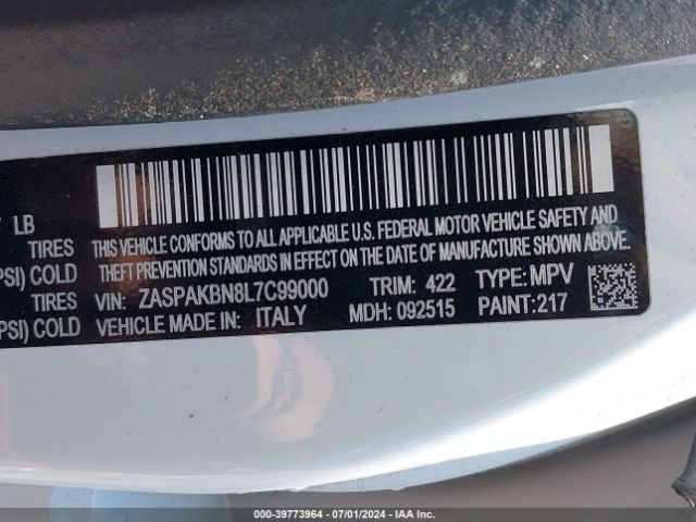 ZASPAKBN8L7C99000 Alfa Romeo Stelvio Ti Sport Awd