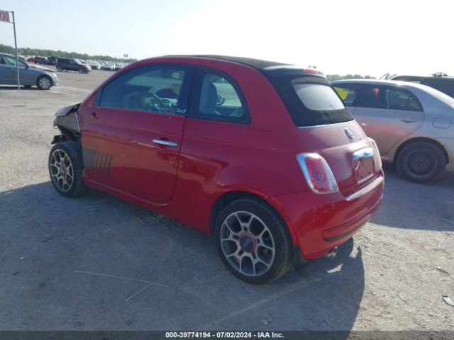 2012 FIAT 500C 3C3CFFDR4CT122928 Photo 2