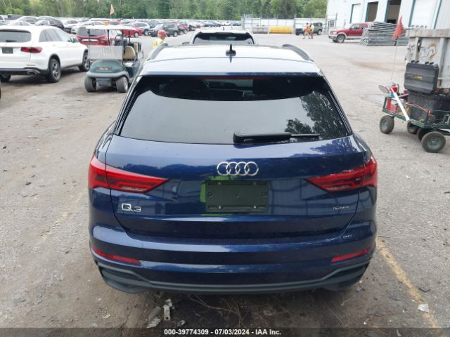 WA1EECF3XP1078777 Audi Q3 Premium Plus 45 Tfsi S Line Quattro Tiptronic