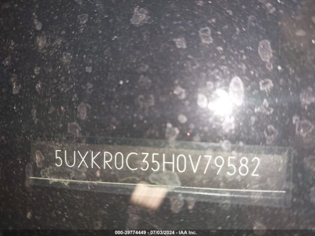 5UXKR0C35H0V79582 BMW X5 Xdrive35i