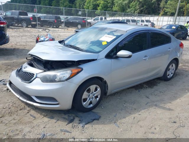 KNAFK4A61F5376181 KIA FORTE LX