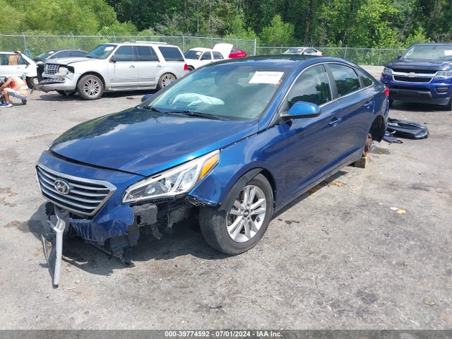 Hyundai Sonata 2016 5NPE24AFXGH395974 Image 2