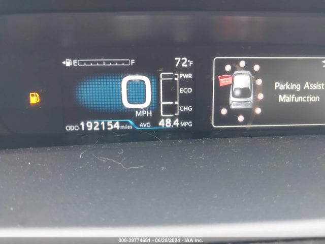 JTDKARFU3H3542904 Toyota Prius Three