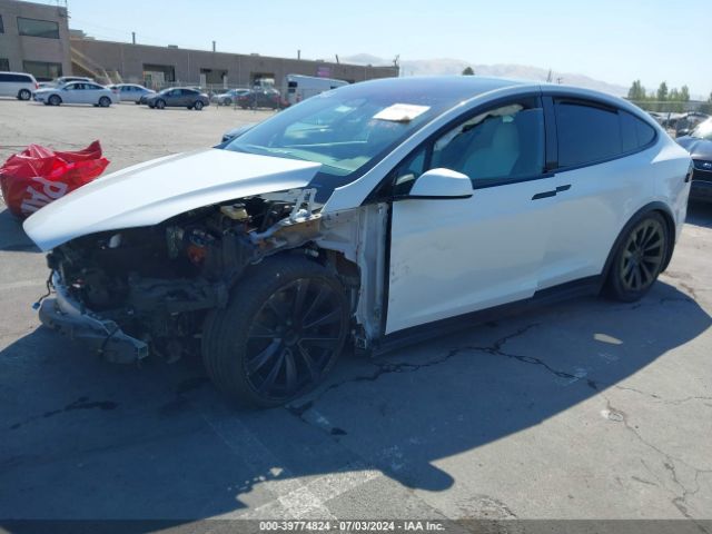 2022 TESLA MODEL X 7SAXCBE53NF362843 Photo 1