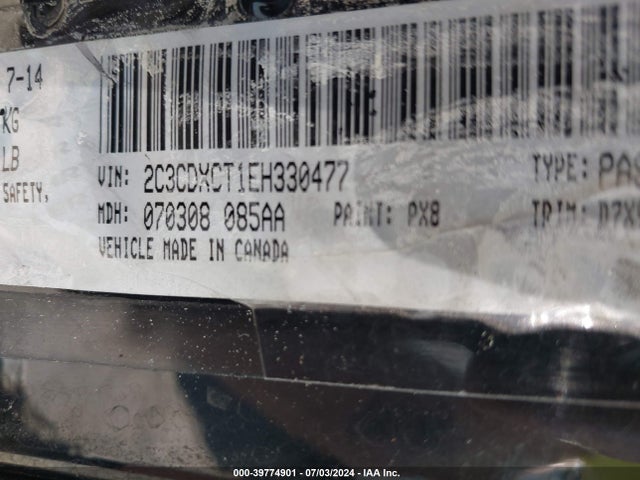 Dodge CHARGER R/T 2014 2C3CDXCT1EH330477 Image 9