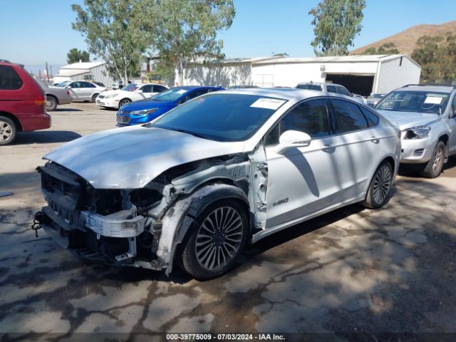3FA6P0RU4JR155833 Ford Fusion Hybrid Titanium