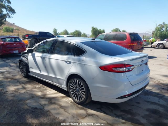 3FA6P0RU4JR155833 Ford Fusion Hybrid Titanium