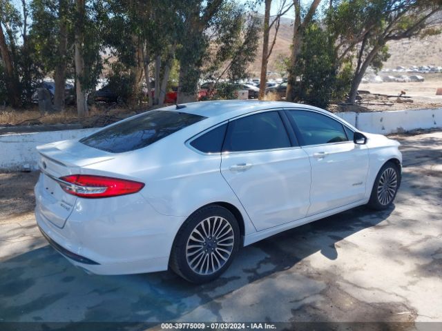 3FA6P0RU4JR155833 Ford Fusion Hybrid Titanium
