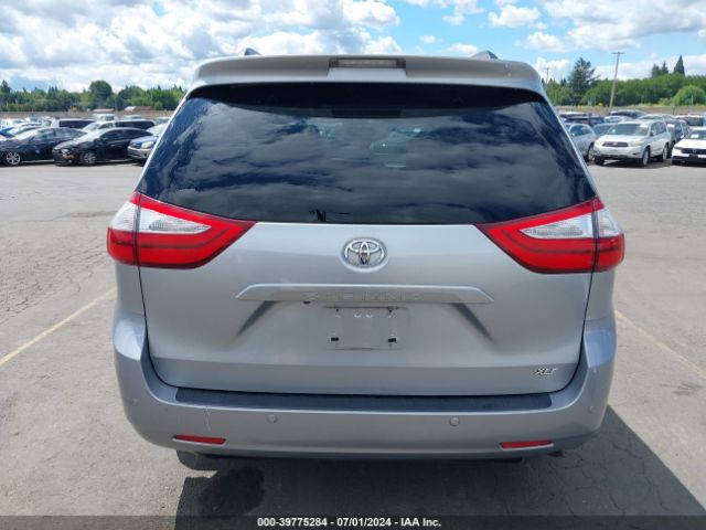 5TDYK3DC2GS762580 Toyota Sienna Xle Premium 8 Passenger