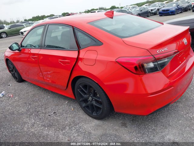 2HGFE2F58NH576630 Honda Civic Sport